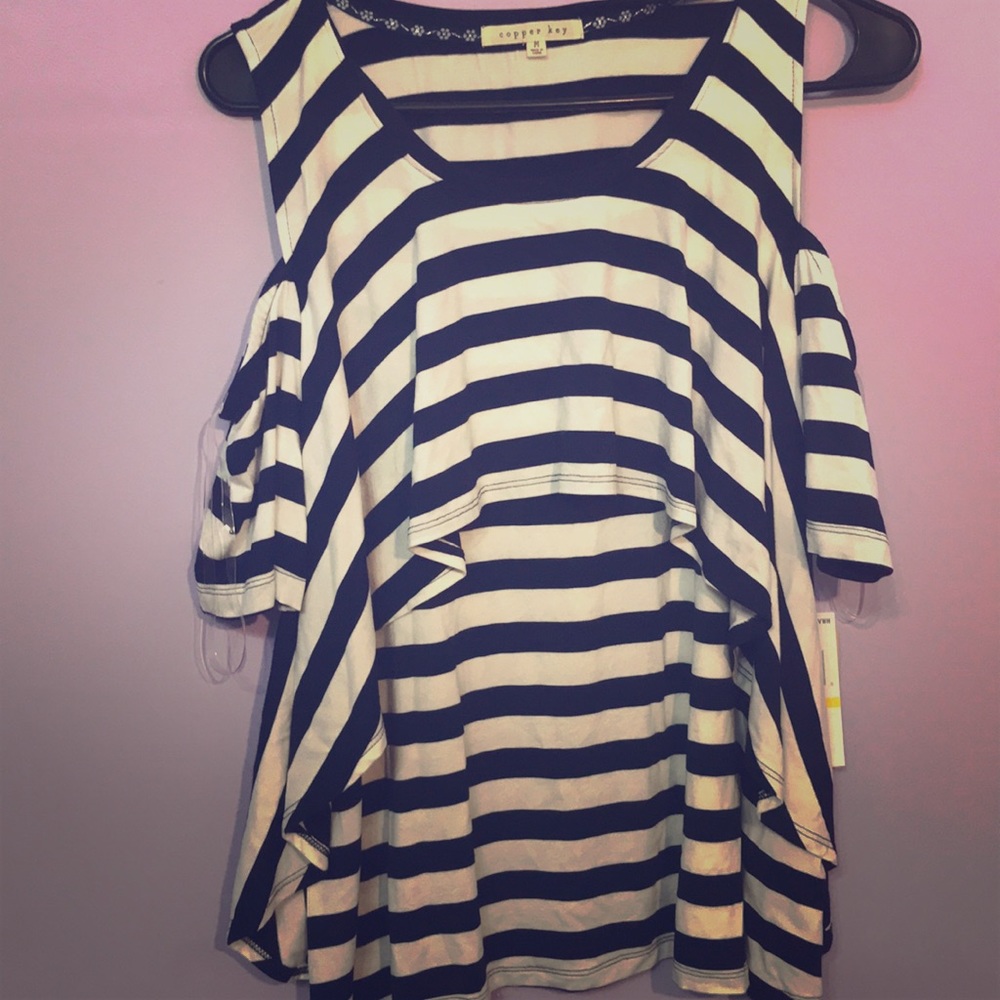 Flowy Striped Tank Top